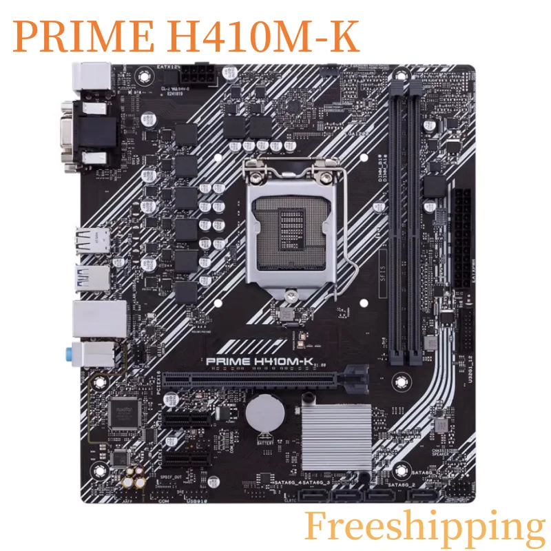 

For ASUS PRIME H410M-K Motherboard H410 LGA1200 DDR4 Mainboard 100% Tested Fully Work