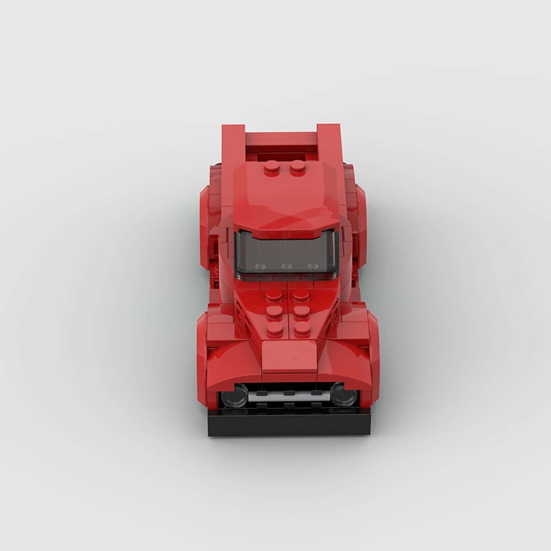 Внедорожник пикап MOC, совместимый с LEGO, головоломка с маленькими частицами, детские игрушки из строительных блоков