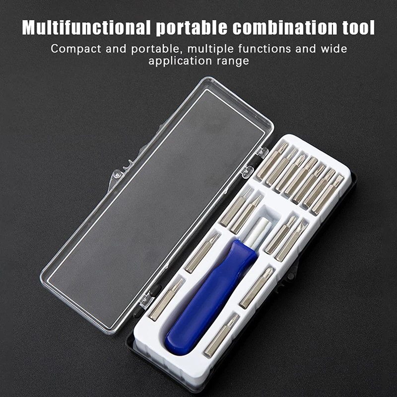 1Set Multifunctional 16 In 1 Premium Precision Screwdriver Set Small Pocket Screwdriver Set Mini Screwdrivers Kit Repairing Tool