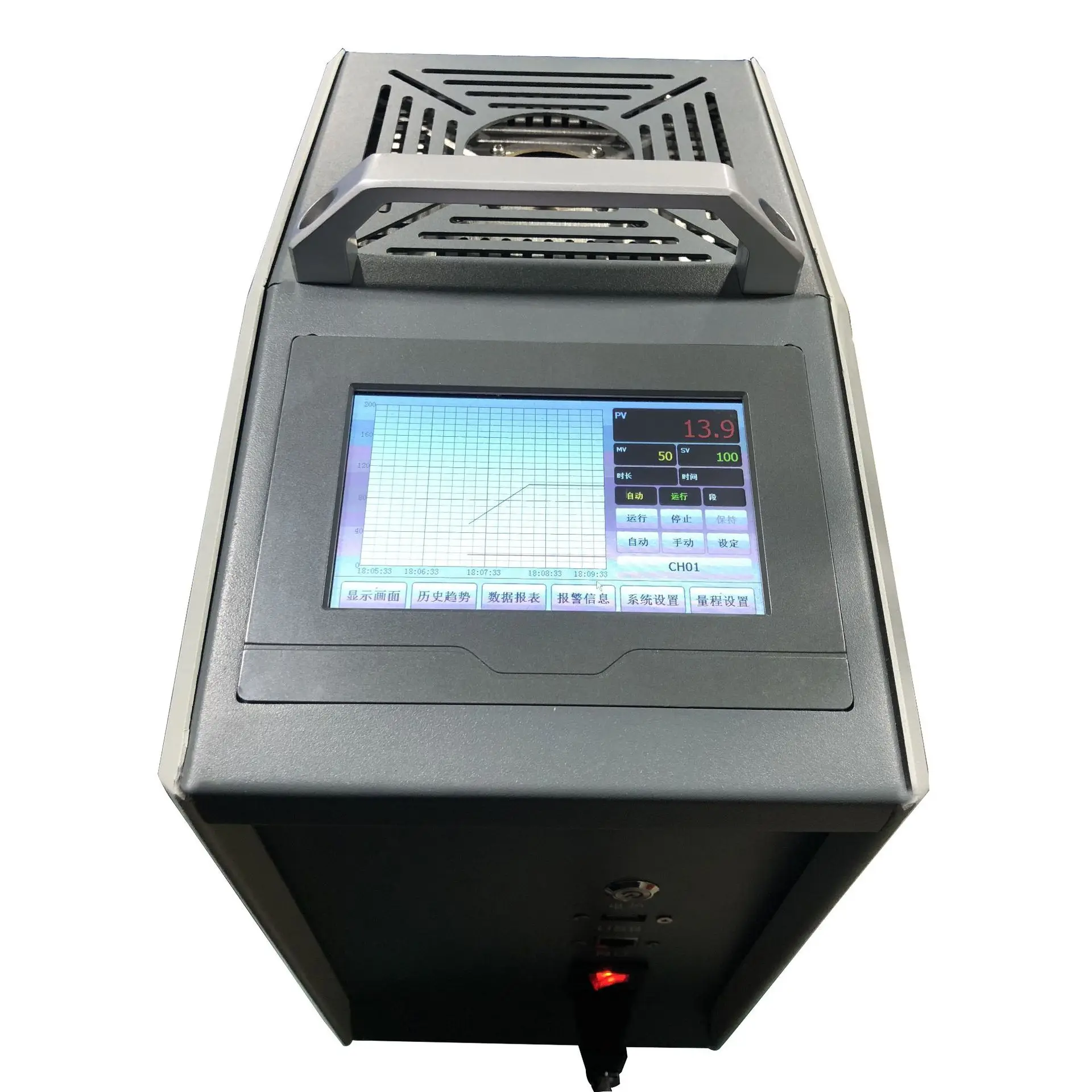 Portable Dry Block Temperature Calibrator, Dry Well Temperature Calibration Furnace for Marine Use