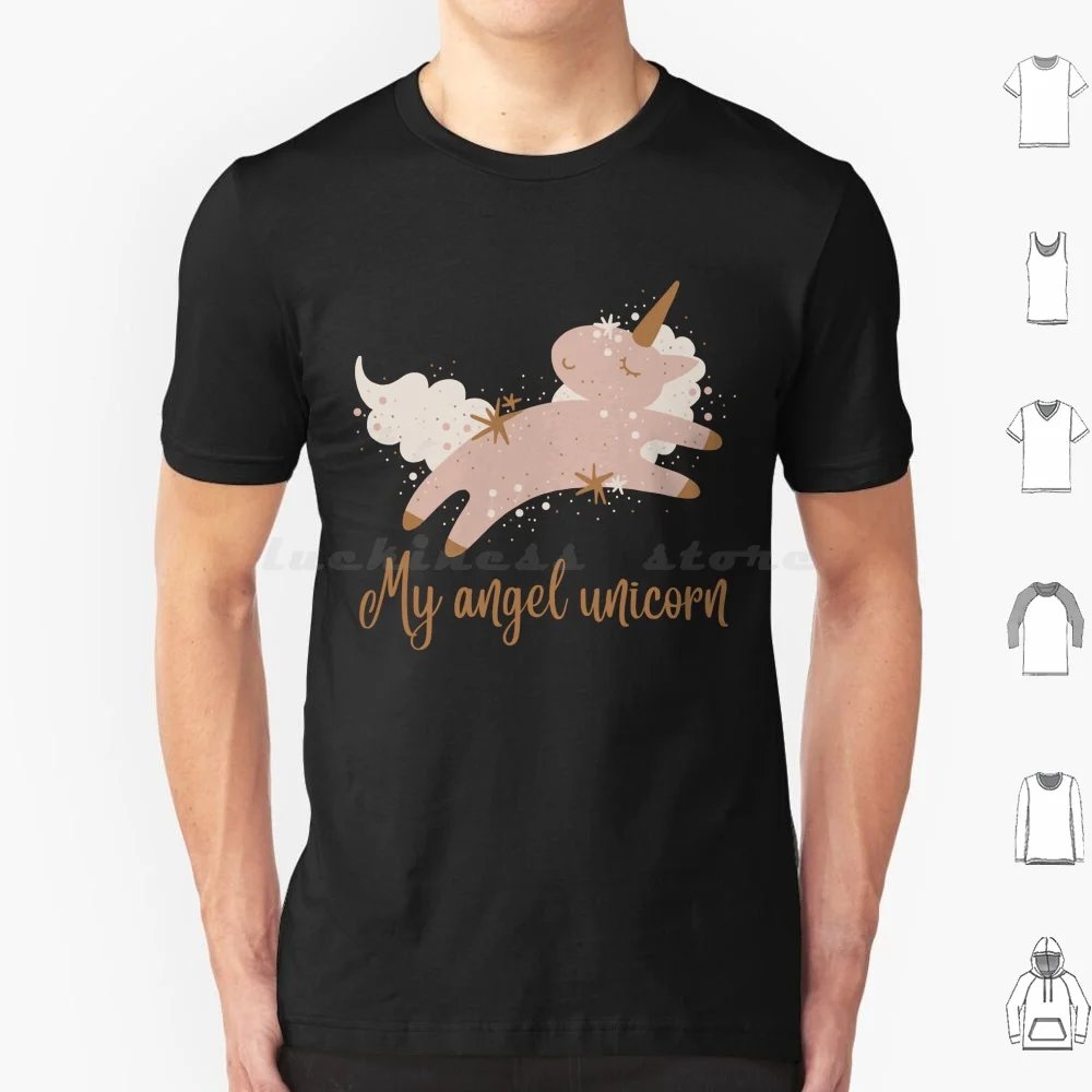 تي شيرت My Angel Unicorn مقاس 6xl تي شيرت قطني رائع تي شيرت Unicorse Unicorn and Bingo Dad للأطفال كارتون الكلب Bandit Heeler Unicorse Blue Heeler #1