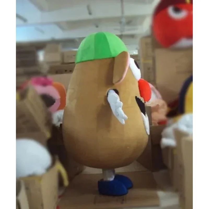 Cosplay Mr. Potato Head Cartoon character costume Mascot Advertis Fancy Dress birthday Party Animal carnival Celebration props