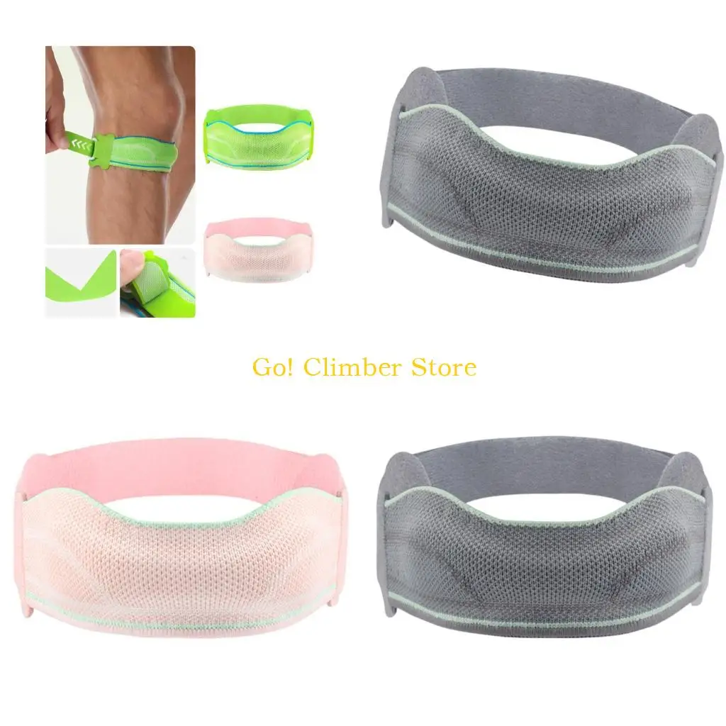 

Q84C Наколенник для сухожилий надколенника Регулируемый ремешок для надколенника Силиконовый бандаж для надколенника