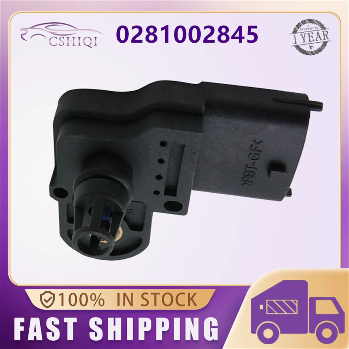 0281002845 Intake Air Temperature Pressure Map sensor For Opel Vauxhall Astra GTC H J Corsa Insignia Meriva Zafira 55218298