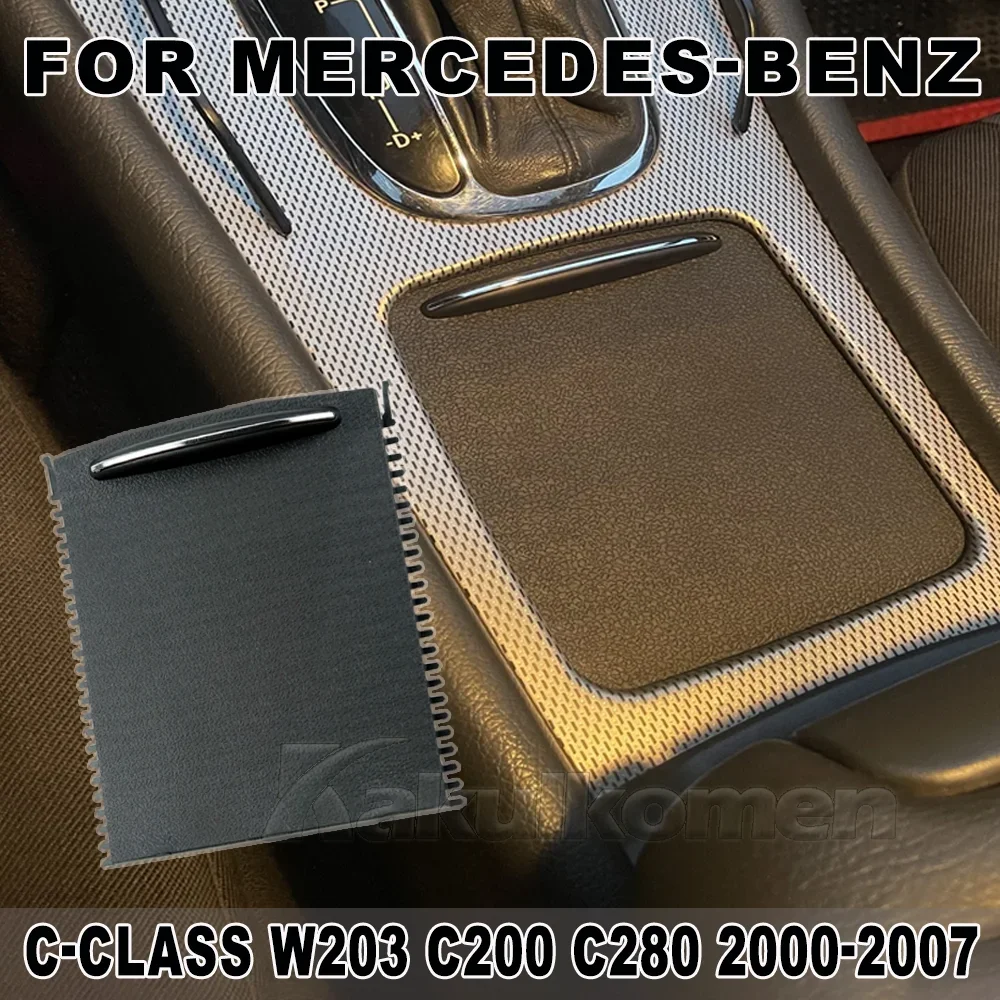 Centre Console Roller Blind Cover Cap Water Cup Holder Panel Roller Cover Accessory for Mercedes-Benz C-Class W203 C200 C280