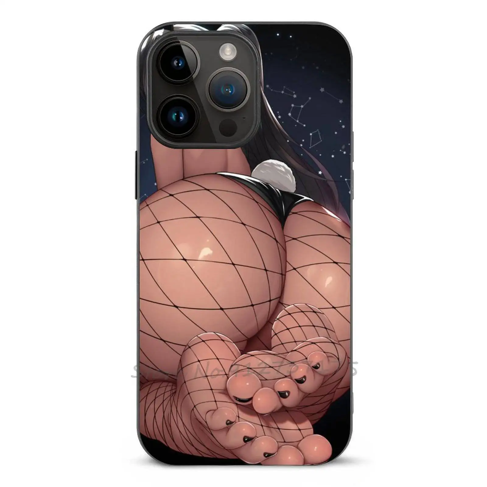 Sexy Kakudate Karin Lewd Ass Thicc Thighs Blue Archive Hentai Tempered Glass Case For Apple Iphone 16 15 14 13 12 11 X Xr 8 7