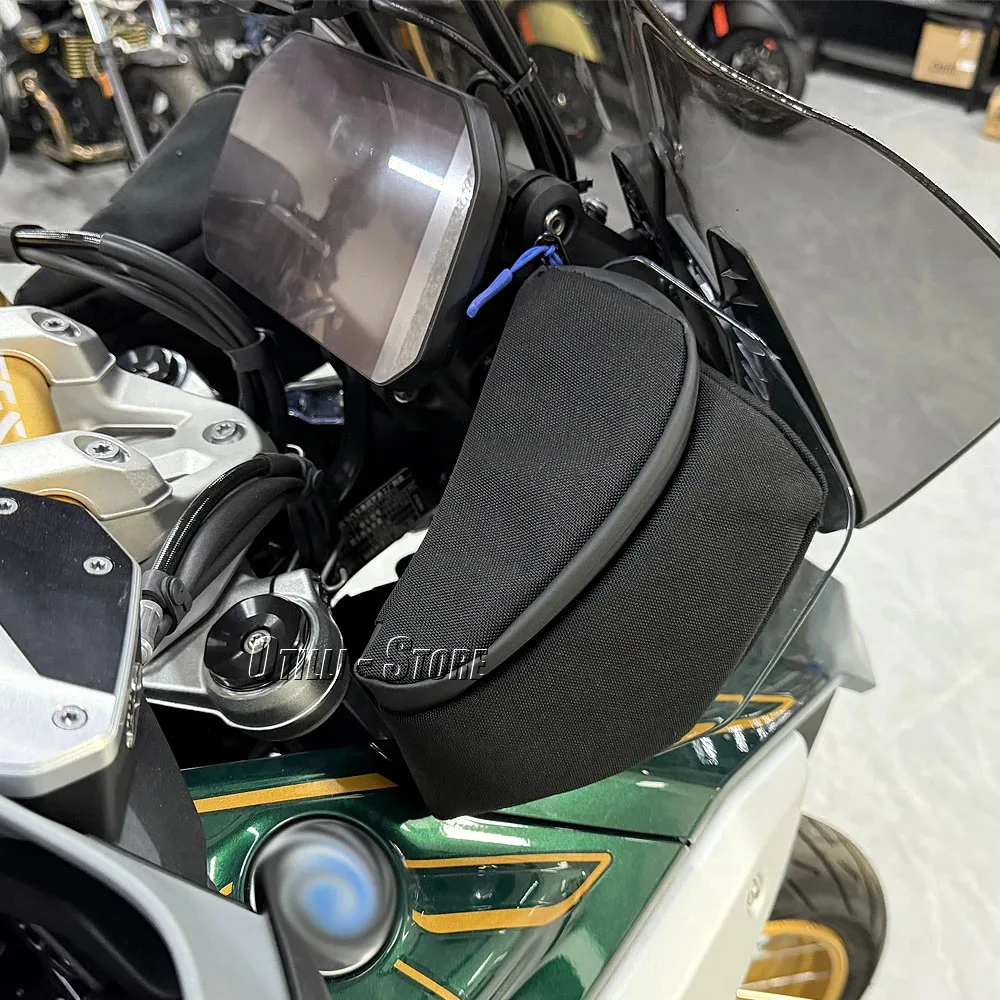 Nuevos accesorios para motocicleta, bolsas deflectoras de viento, Kit de bolsa de herramientas impermeable para parabrisas para BMW R1300GS R 1300 GS 2023 2024