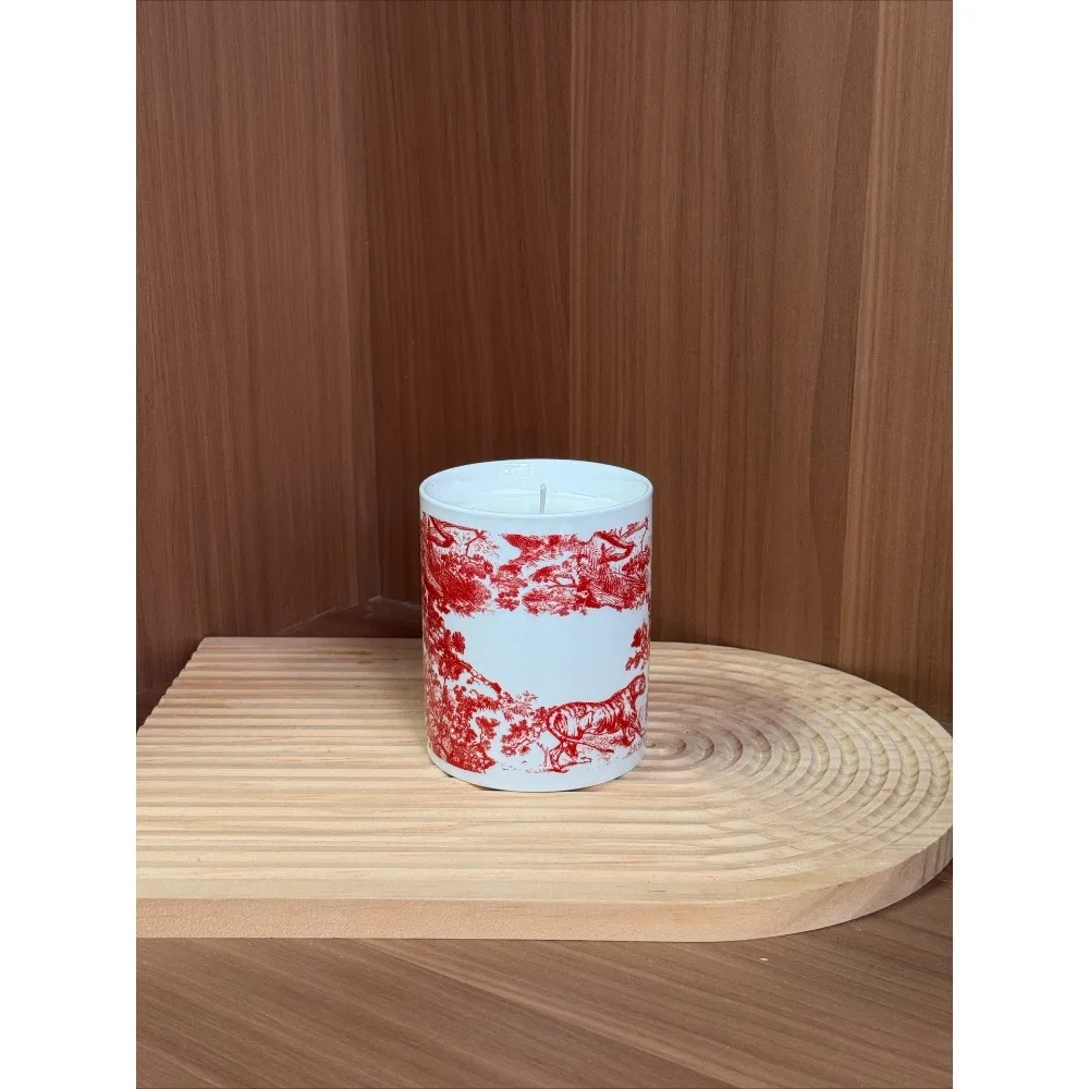 クラシック高級大豆椿セラミック大型円筒アロマキャンドルリビングルーム高級装飾高級ギフト