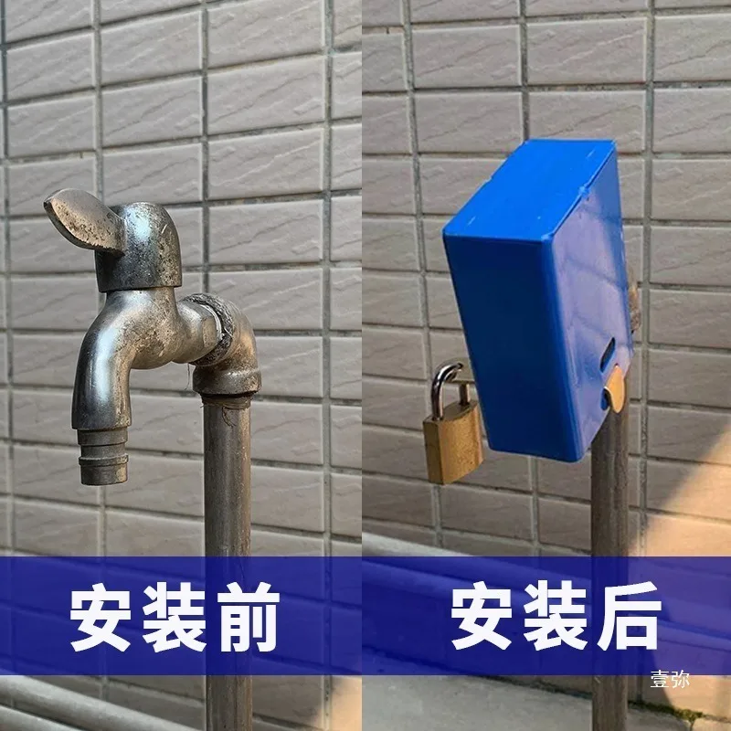Outdoor Water Faucet Lock Outdoor Faucet Cover Protection Padlock Hose Bib Lock Tap Padlock Anti Theft Lock for Garden Backyard