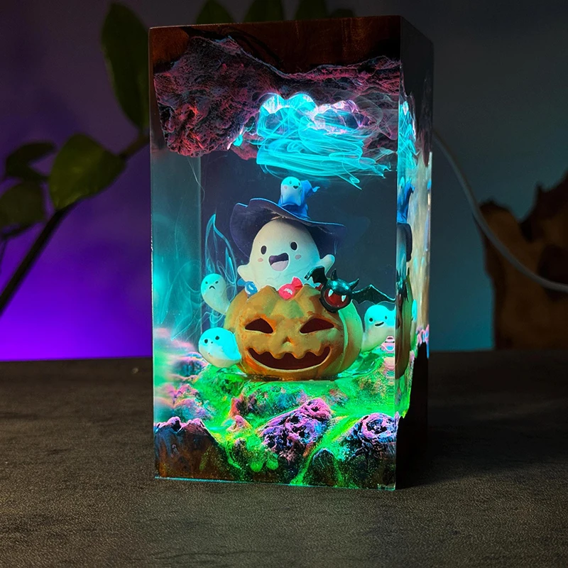 anime-figure-organism-resin-table-light-creactive-art-decoration-pumpkin-head-halloween-scence-night-light-usb-charge