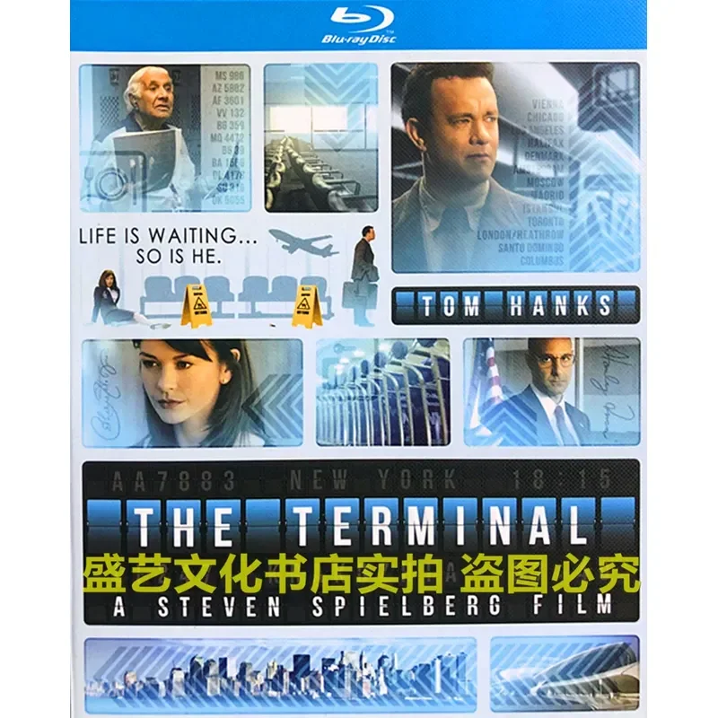 BD Blu-ray Drama Comedy Movie Happiness Terminal High Definition Restoration Bilingual Tom Hanks