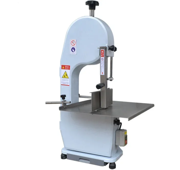 

Small Electric Desktop Food Processing Machinery-Frozen Pork Steak and Saw Cutting Machine