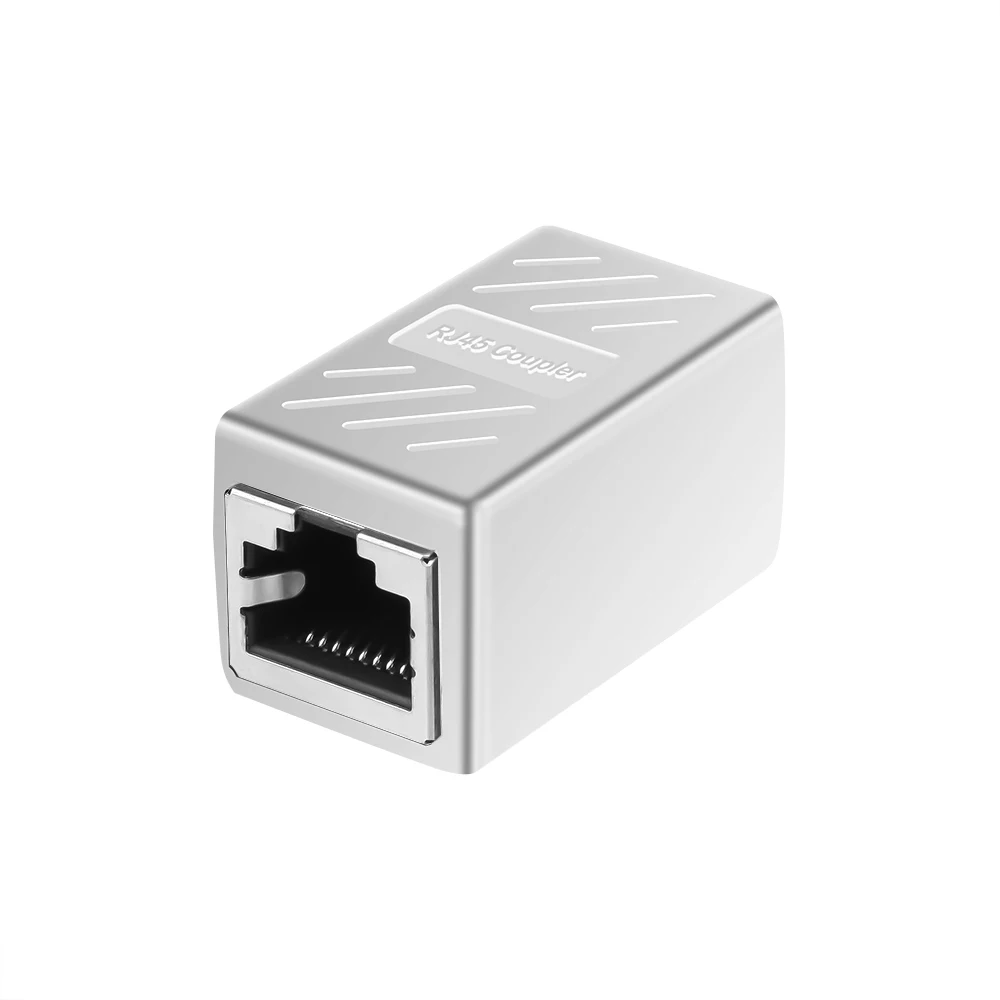 Female to Female Connector RJ45 Ethernet Cable Cat6 6A Cat5 5e Network LAN Adapter Internet Coupler Extender Extension Converter