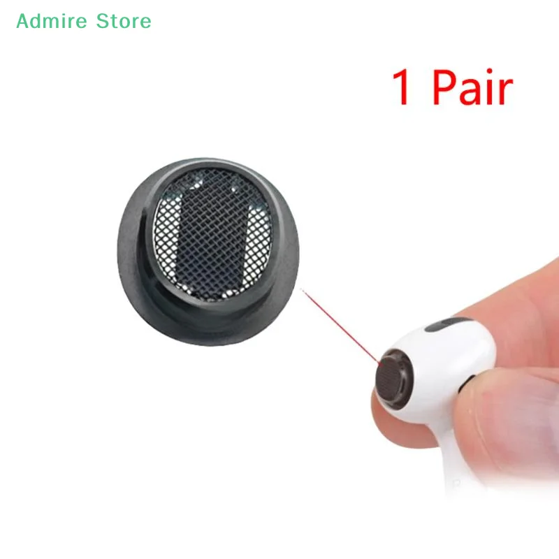 1 Pair For AirPods Pro2 Left And Right Earphone Headset Jack Dust Mesh Frame Holder Replacement Parts