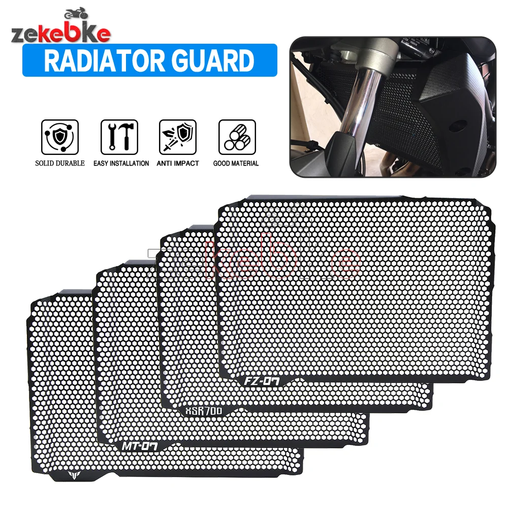 

For Yamaha MT-07 FZ-07 MT07 XSR700 2014-2023 2020 2021 2022 FZ07 MT07 Motorcycle Radiator Grille Guard Cover Fuel Tank Protect