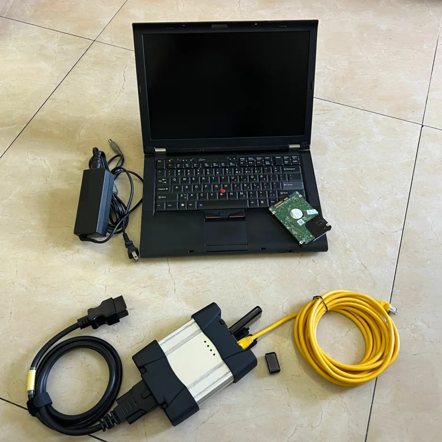 

WIFI ICOM Next Software HDD D4.47 FOR BMW Icom Diagnostic OBD Version with T410 Laptop 8GB RAM i7CPU Ready to Work