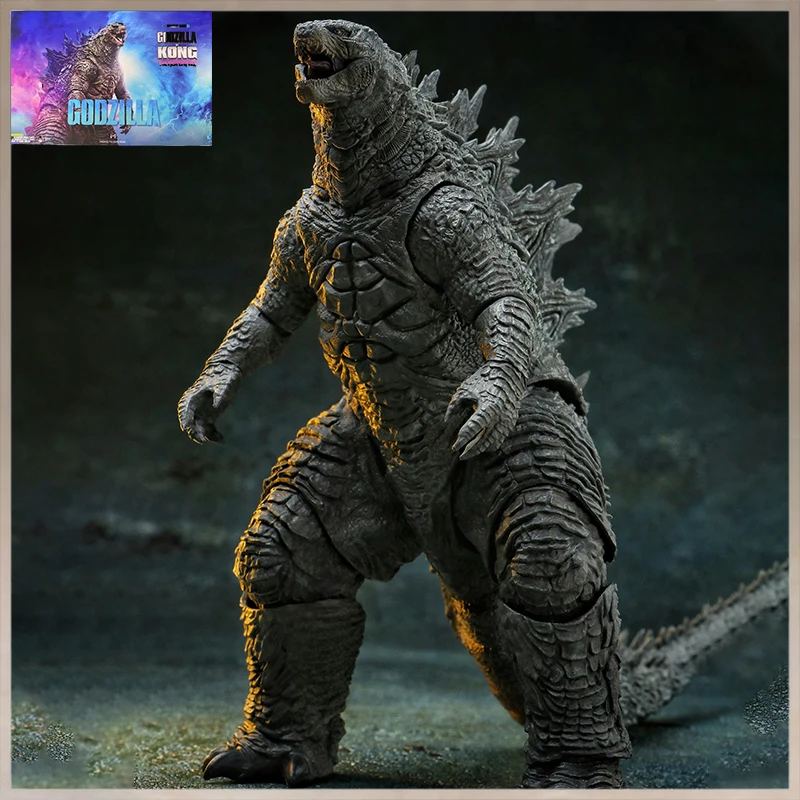 

Hiya Godzilla vs Kong: The New Empire Action Figure 2024 New Item Godzilla and Kong Colelctible Children Toys Birthday Gift