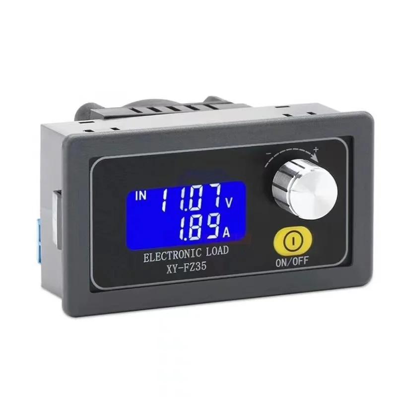 Adjustable electronic load DC 1.5V~25V 5A 35W battery tester battery capacity resistance device tester voltmeter ammeter