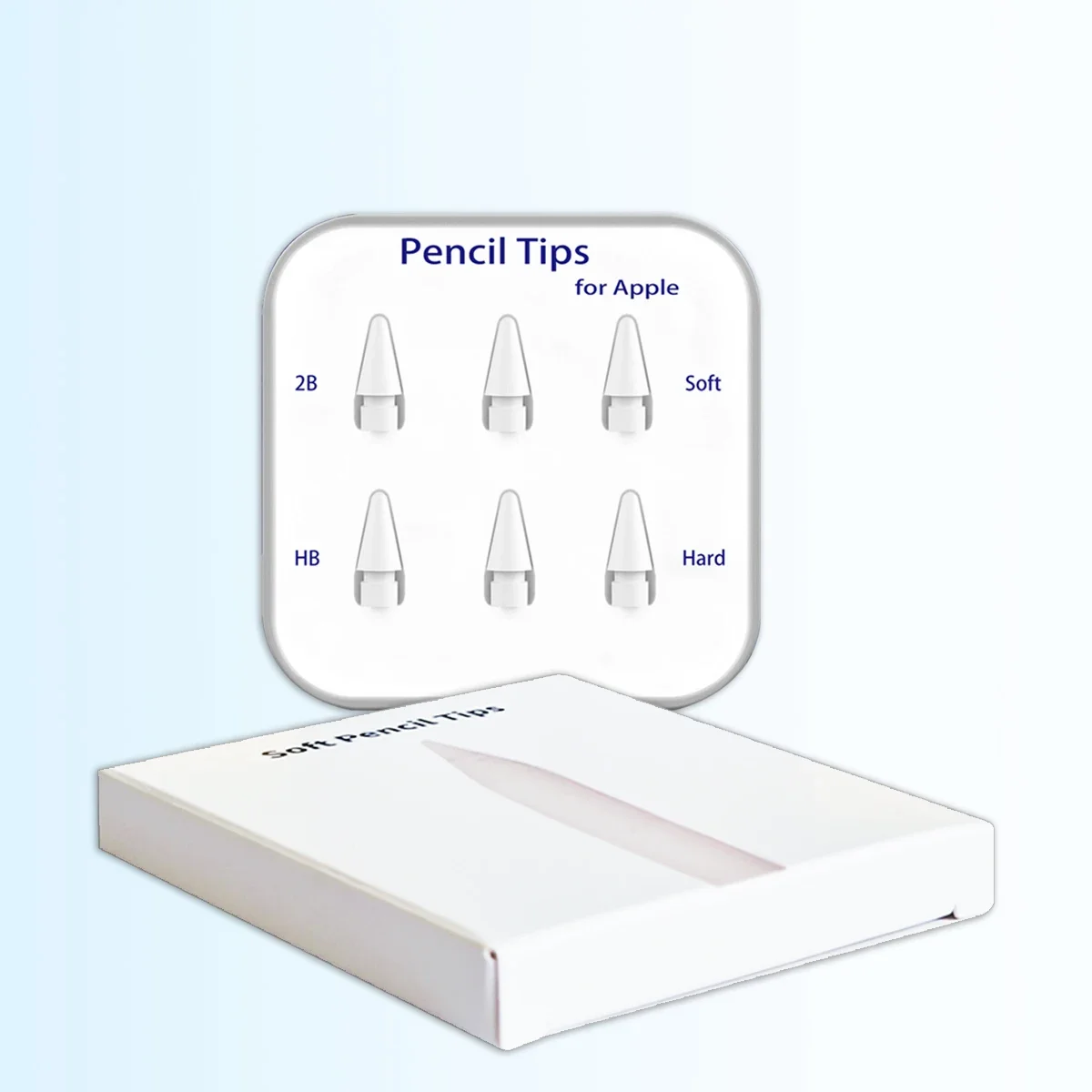 Replacement Soft Pen Tip With Damping And Silent Function Tips for Apple Pencil 3rd/2nd Generation 1st Generation Pencil Pro Nib