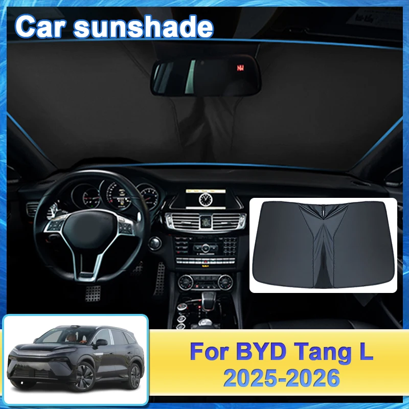 

Car Front Rear Sunshield For BYD Tang L Accessories Sealion 8 2025 2026 Full Coverage Visor Protection Privacy Sunshade Body Kit