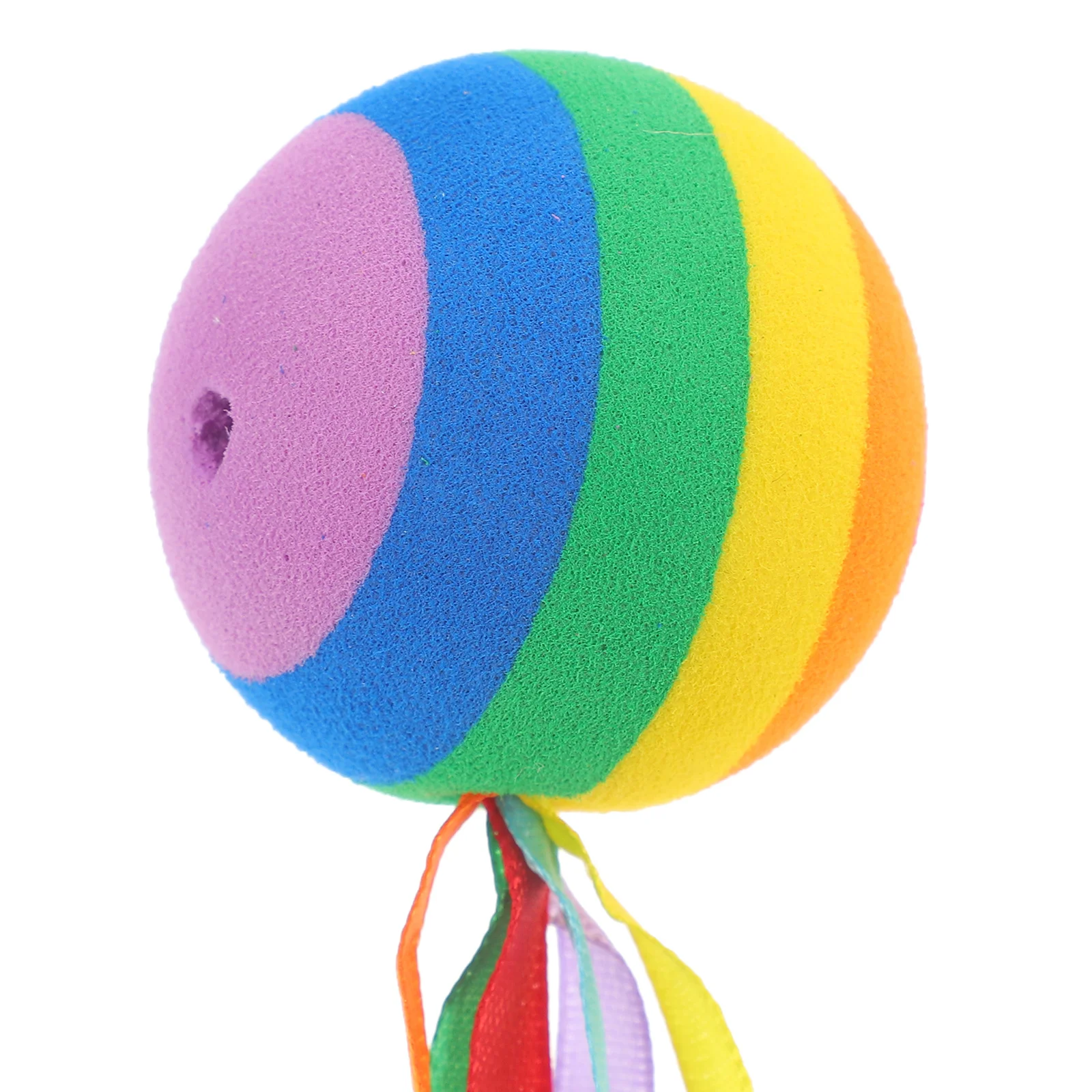 เสาอากาศรถยนต์ตกแต่ง ดีไซน์ทรงลูกบอลสีรุ้ง วัสดุทนทานสำหรับสัตว์เลี้ยง ไม่ต้องใช้เครื่องมือ ใช้ได้กับรถยนต์ทุกประเภท