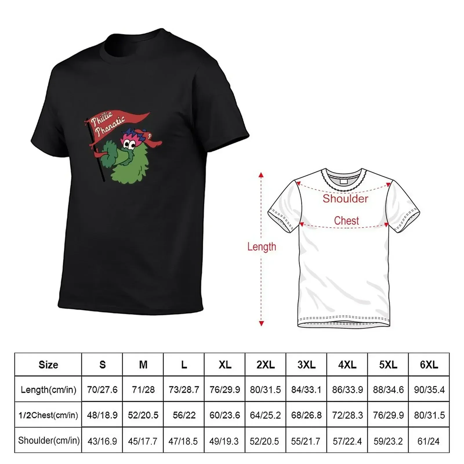 Phillie Phanatic Classic shirts for mom T-Shirt sublime summer top boys animal print mens workout shirts