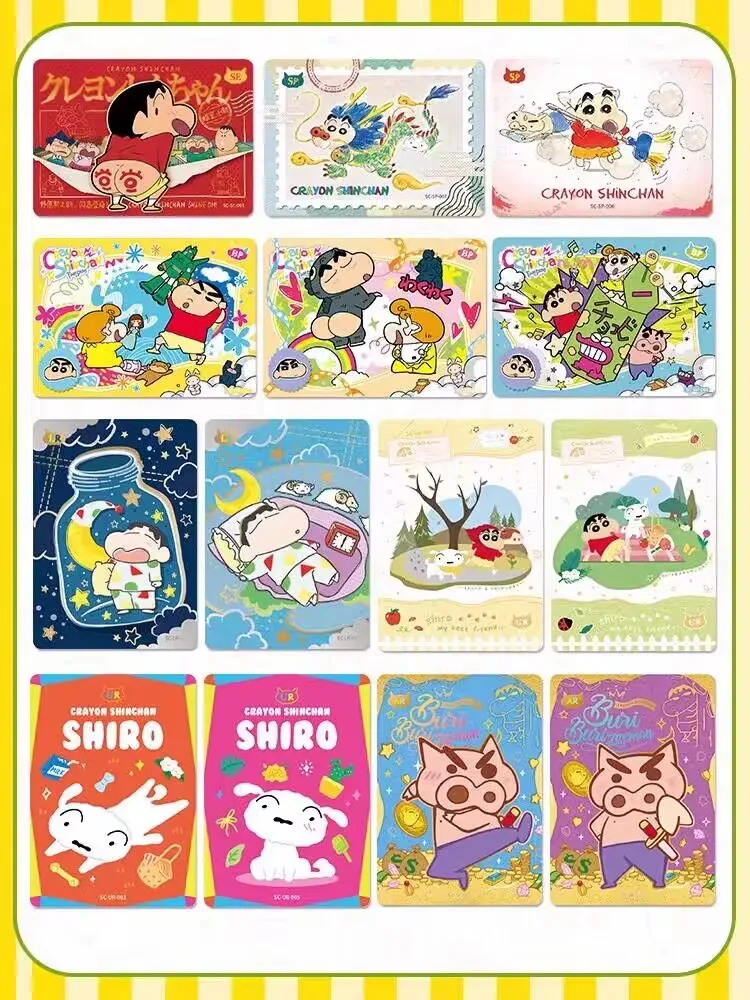 New In KAYOU Original Crayon Shin chan Conspicuous Guardian Nohara Hiroshi Nohara Misae Collection Card Cute Toy Children\'s Gift