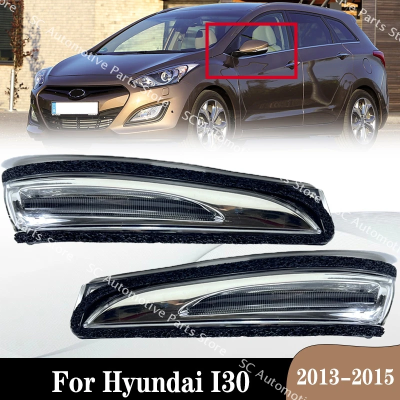 For Hyundai i30 2012 2013 2014 2015Rearview Door Side Mirror Turn Signal Light Lamp 876143X000 876243X000 87623A5000 87613A5000