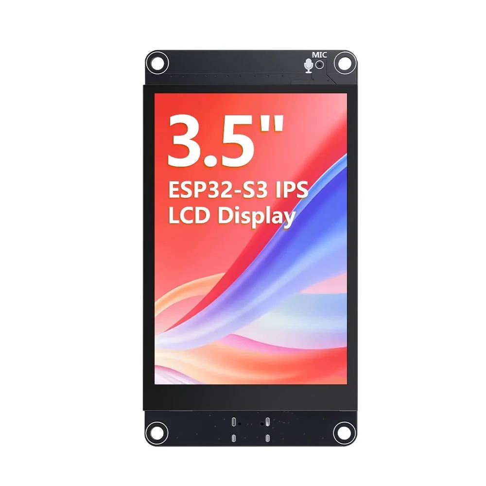 35インチesp32-s3静電容量式ipsタッチパネルディスプレイ320x480、スピーカー-マイク-バッテリー-インターフェース搭載、ai音声チャット対応