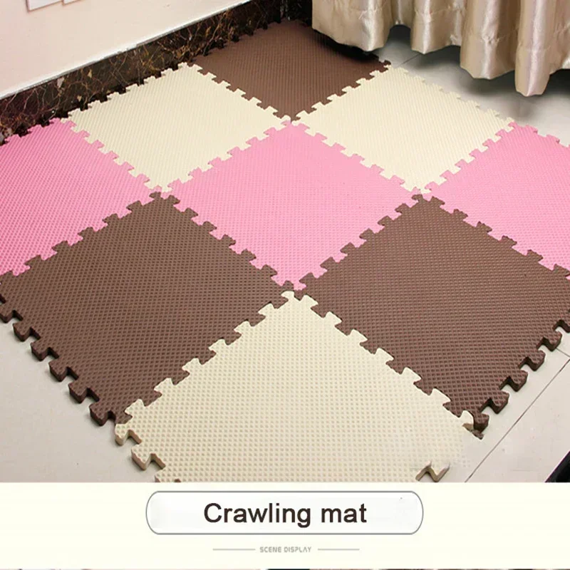 9pcs/lot Baby Puzzle Mat Play Mat EVA Foam Soft Carpet Climbing Pad Kids Tiles Rugs Floor Tiles Toys Carpet 30*30cm