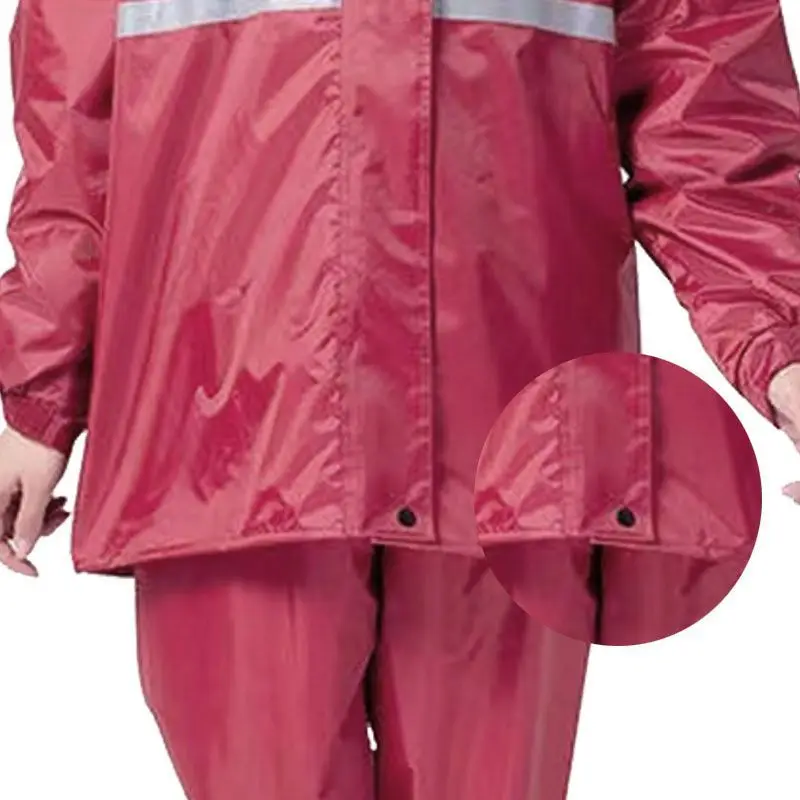 폭우 비옷 남녀 정장 전신 성인 전기 자동차