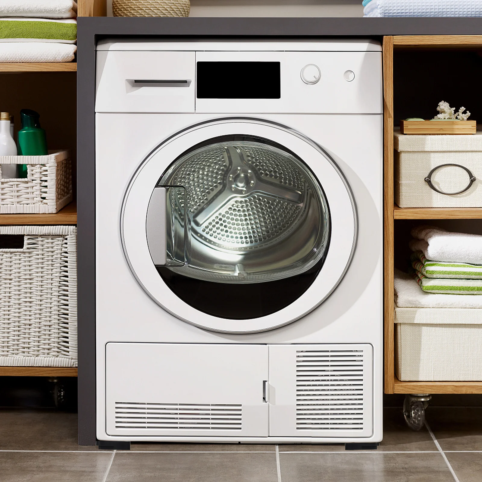 

8Pcs Furniture Heightening Pads Non-Slip Shockproof Foot Mats for Washing Machine Refrigerator Accessories Shockproof Pad