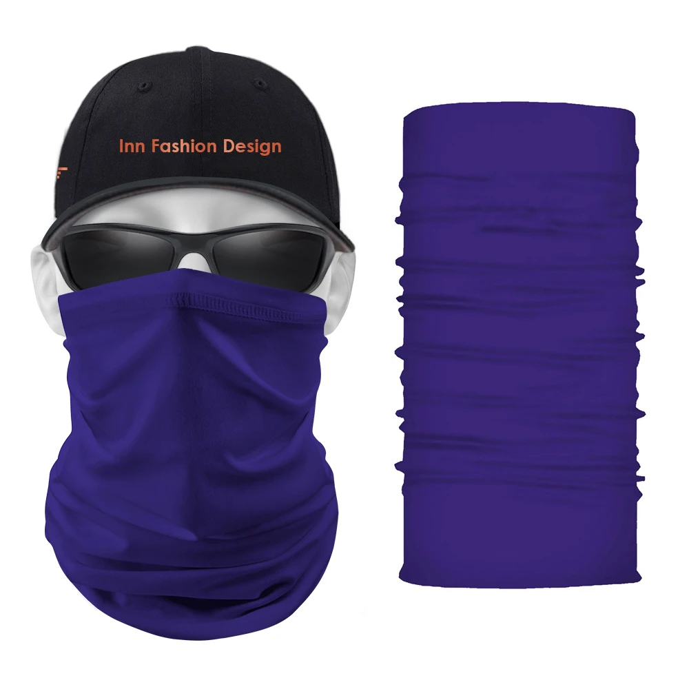 

Soild Magic Scarf Black Blue Bandana Outdoor Sport Neck Balaclava Tube Cycling Fishing Ski Balaclava Unisex Breathable Headband