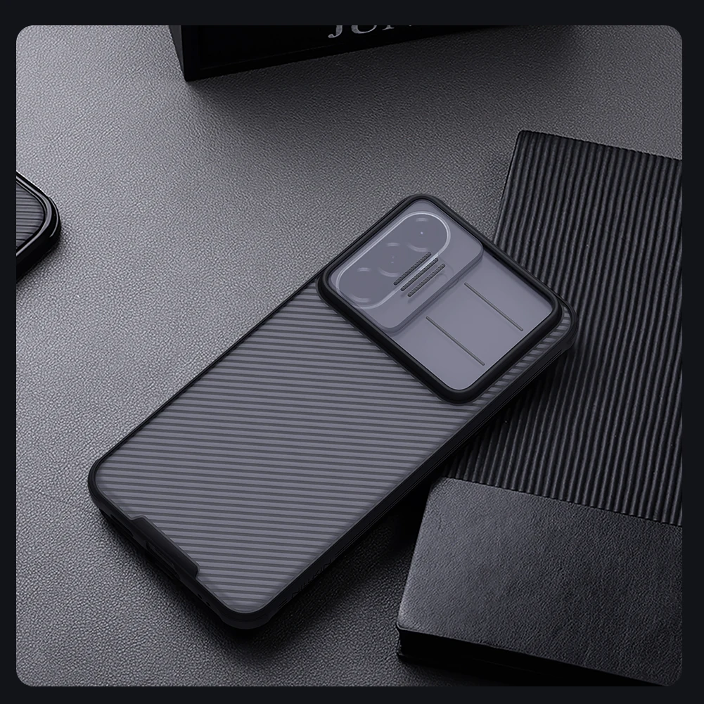 Für Samsung Galaxy A57 5G Hülle NILLKIN Fitted Case Camshield Super Frosted Shield Case Objektivschutzabdeckung – Detail 12