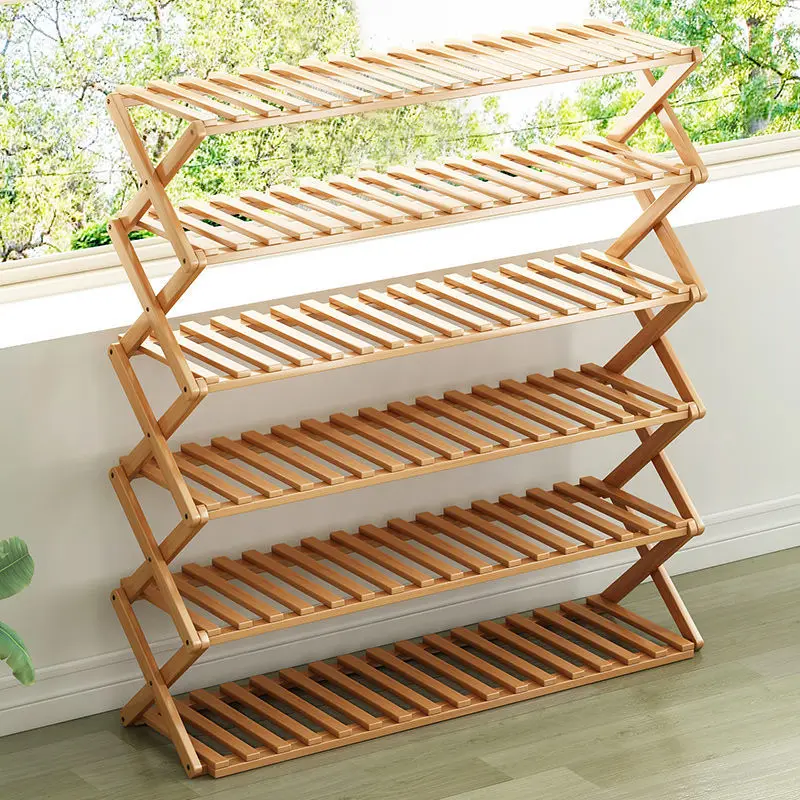 

Free Installation Folding Multi-Layer Shoe Rack Simple Filing Economic Racks Dormitory Space Saving Storage Scarpiere Furniture