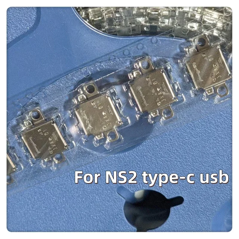 10 قطعة منفذ شحن جديد أصلي لنينتندو سويتش 2 NS2 USB شاحن الطاقة ميناء نوع-C موصل مقبس إصلاح جزء