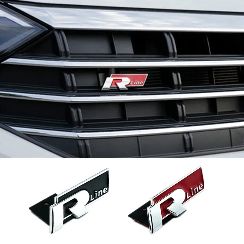 New 3D Metal Sport Sticker Badge Body Sticker For Volkswagen Golf R Rline Tiguan Touareg Polo GTI CC Passat r36 Scirocco - view 2