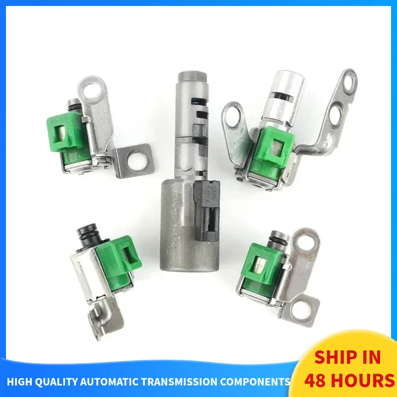 

5 шт. U440E U441E AW81-40LE AW80-40LE комплект соленоидов коробки передач для Toyota Yaris Chevrolet AVEO Ford Fiesta