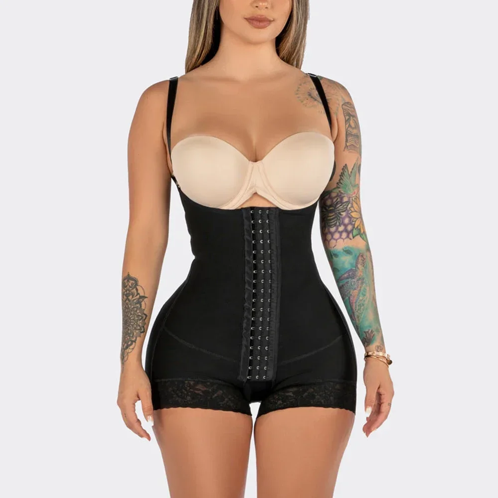 VYLYNK Fajas Colombianas Shapewear for Women Postpartum Firm Tummy Control Body Shaper Butt Lifter Bodysuit Post Surgery