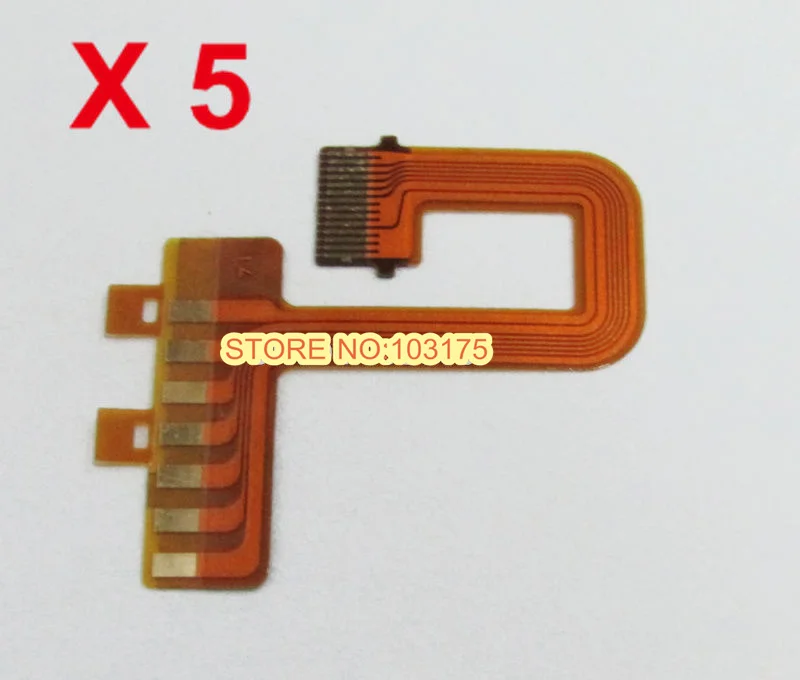 5 PCS Bayonet Mount Contactor Flex Cable Part For Nikon AF-S Nikkor 18-55 MM 18-55mm VR