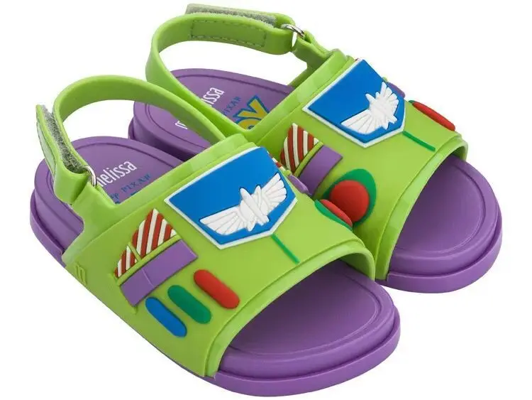 Disney Buzz Lightyear sandali estivi legnosi nuovi bambini Cartoon Toy Story ragazzi e ragazze sandali scarpe da spiaggia per ragazzi e ragazze