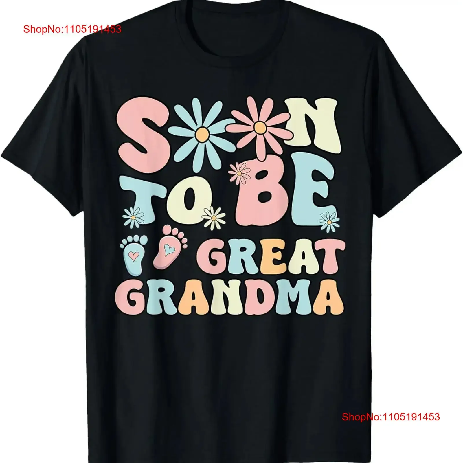 

Футболка Soon To Be Great Grandma Groovy в стиле ретро, винтажная потертая уличная одежда, стильная, слегка дышащая, универсальная