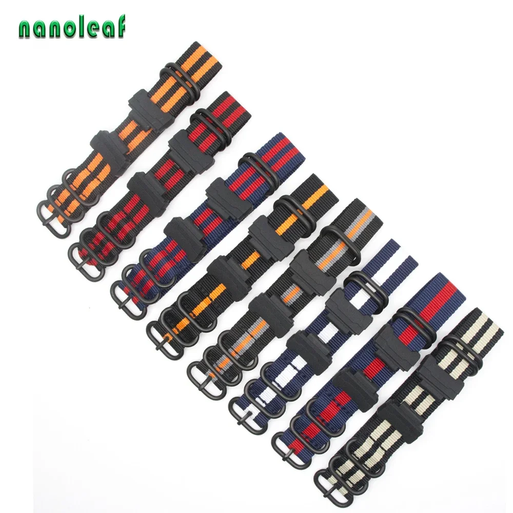 Nylon Band Replacement Watchband Watch Accessories For Casio G-shock 22MM Canvas Strap Sport Men Bracelet