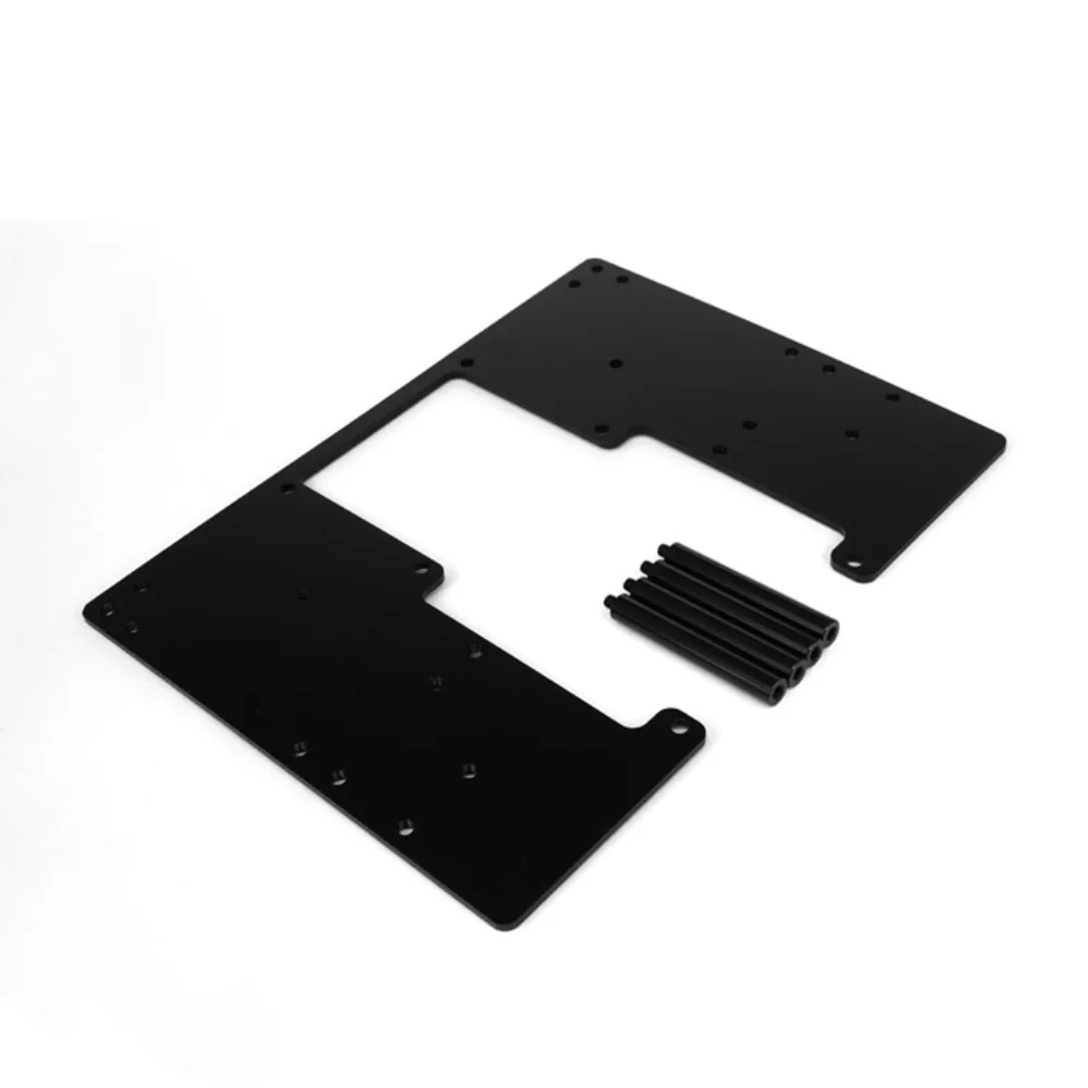 2층 플레이트 CNC 시뮬레이션 1/14 타미야 RC 스카니아 770S 맨 벤츠 무선 조종 장난감 트레일러 트랙터 DIY 자동차 부품