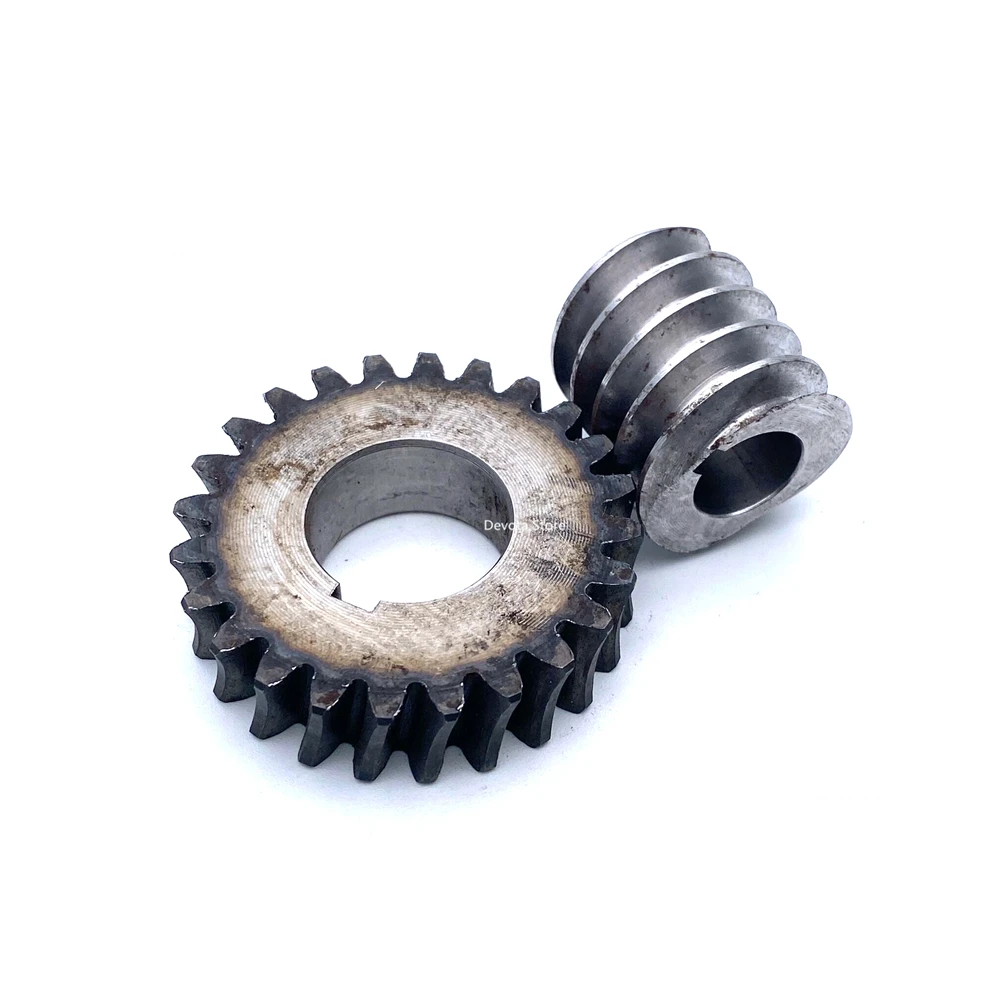 B10 B15 Mixing Shaft Accessories 24 Teeth Worm Gear Parts