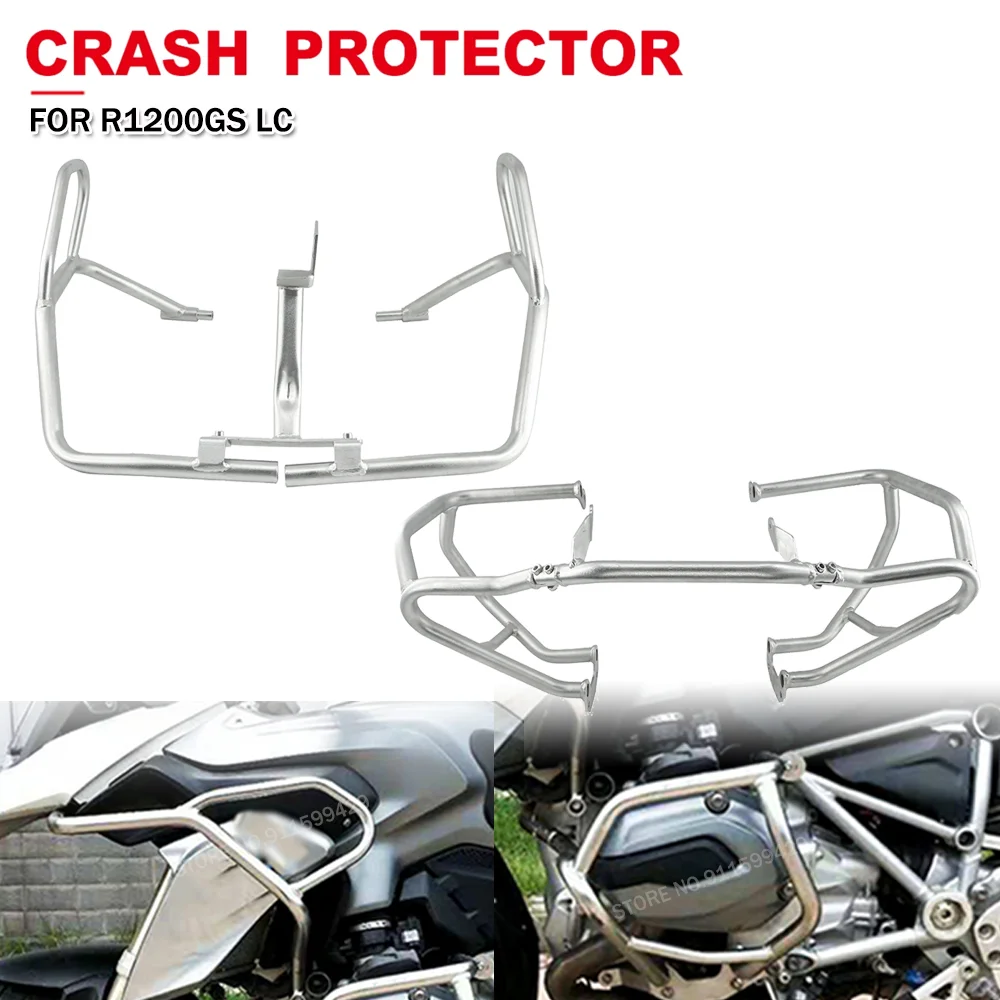 

For BMW R1200GS LC R 1200 GS R1200 GS1200 Motorcycle Upper Lower Engine Guard Tank Crash Bar Bumper Fairing Frame Protector Bar