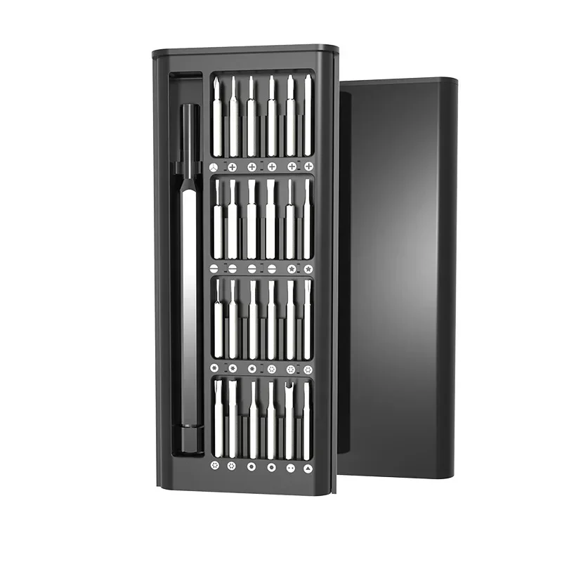 Jeu de tournevis de précision magnétique 25 en 1 avec Mini jeu de tournevis de poche 24 pièces, petit ensemble de réparation pour téléphone portable/PC/camée