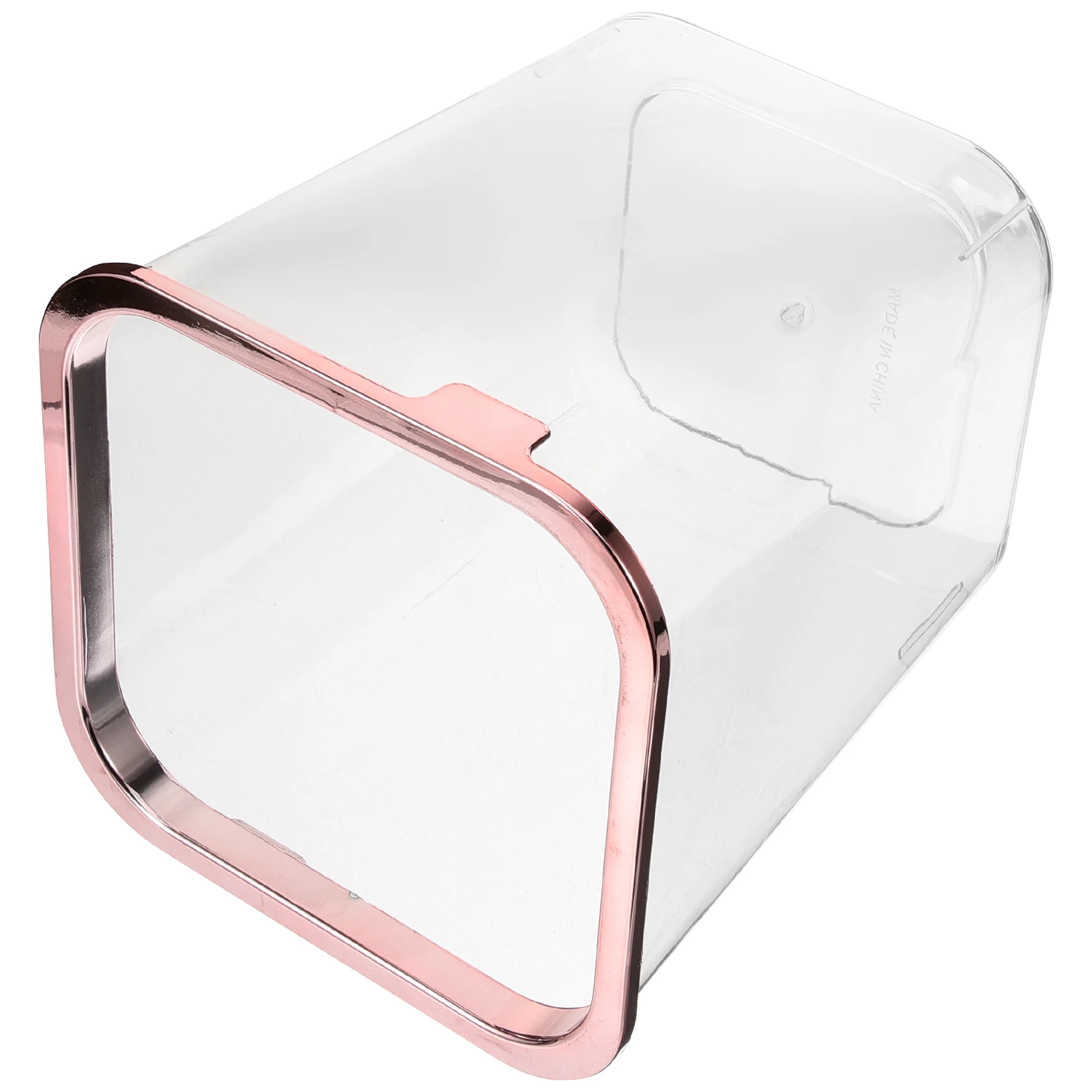

Creative Trash Material Long Office Bedroom Waste Bin Garbage Can Indoor Clear Wastebasket Bathroom
