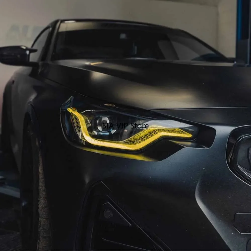 

For BMW 2s G42 M240I M2 G87 High configuration Yellow DRL Lightsource LED Boards LED Headlight Turn Signal Daytime Running Light