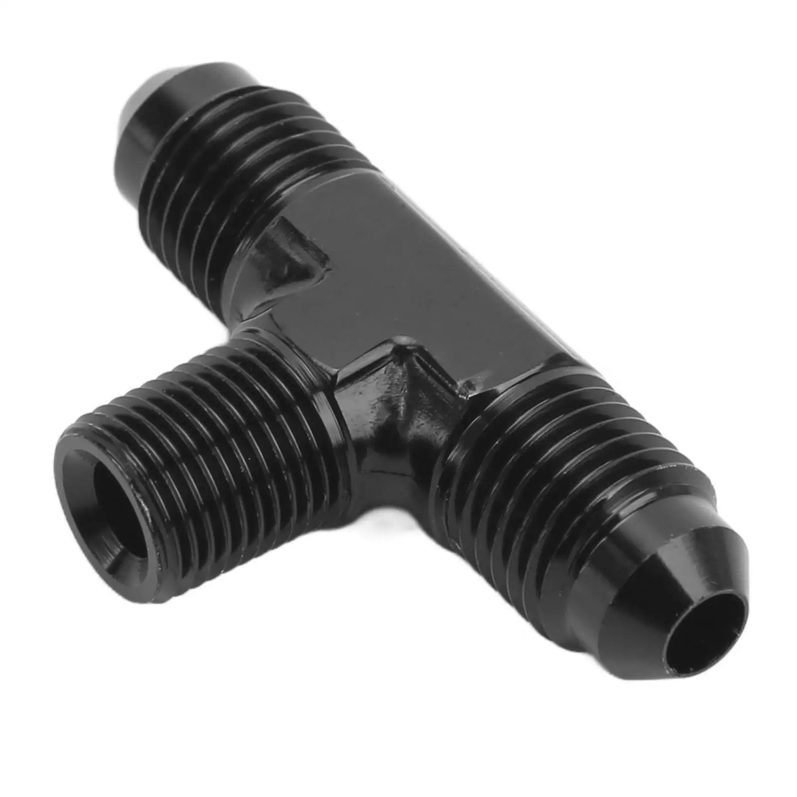 

Tee Connector Fitting Structure Stable Performance Tee Adapter Wide Applicability Anodized Finish Easy Installation for